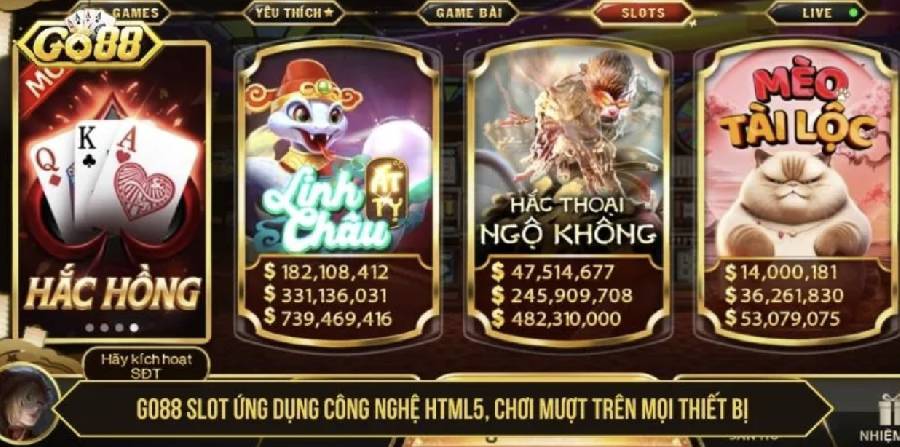 Go88 – Hành trình Game Bài, Chinh phục Vận May