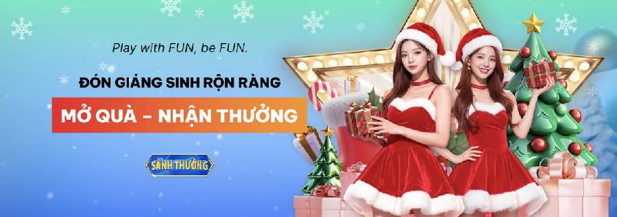 Fun88 Khuấy Động Mùa Noel: Tham Gia Ngay Chuỗi Sự Kiện Giáng Sinh Rộn Ràng, Quà Tặng Ngập Tràn